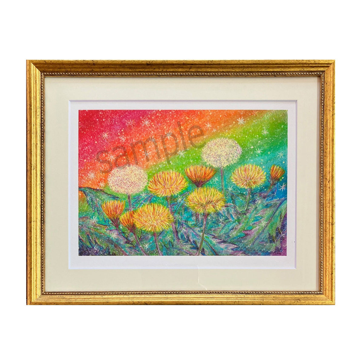 ジクレー絵画<br>『Dandelion -Cosmic Fairy-』