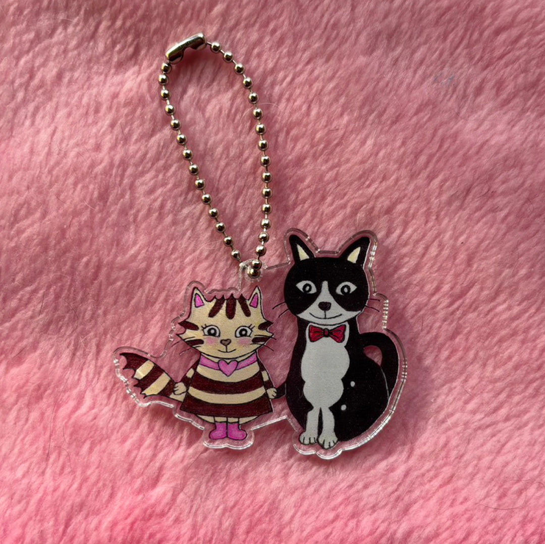 JOJO ＆ Coda アクリルキーホルダー