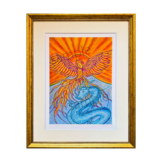 ジクレー絵画<br>『セオリツヒメとニギハヤヒ Ⅰ』